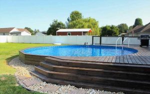 Stealth Semi-Inground Pool