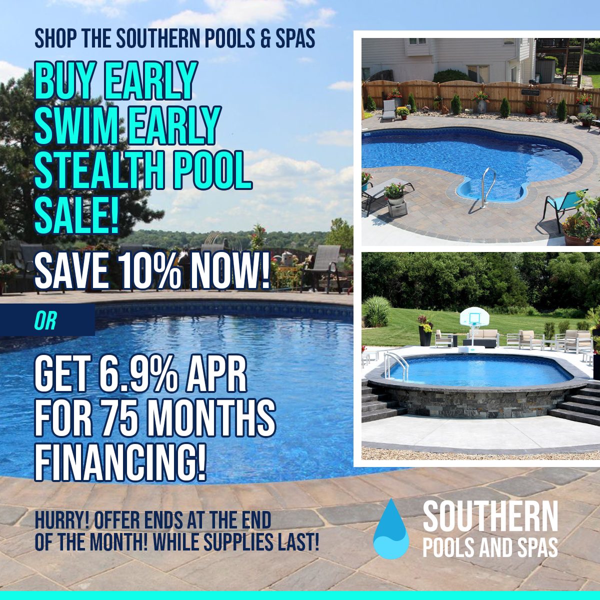 Buy Early Swim Early Stealth Pool Sale