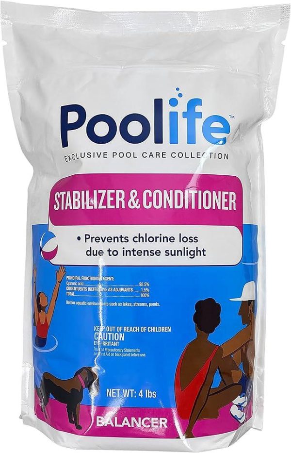 POOLIFE 4LB CONDITIONER / STABALIZER (BAG)