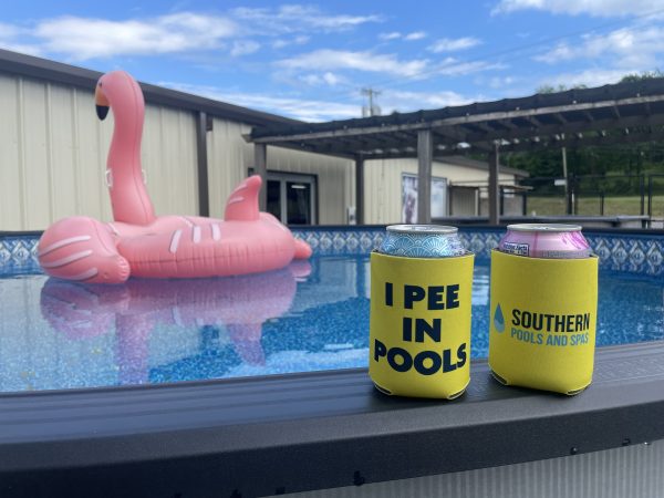 I Pee In Pools - Koozie - Image 2