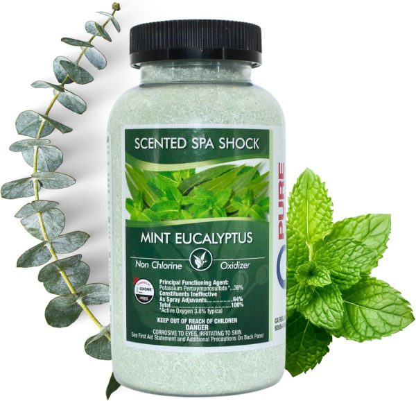 Oxygen Pure & Simple - Scented Spa Shock - Mint Eucalyptus