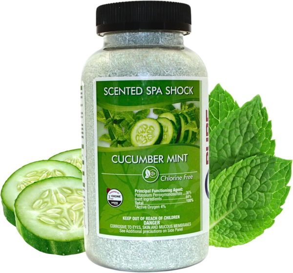 Oxygen Pure & Simple - Scented Spa Shock - Cucumber Mint