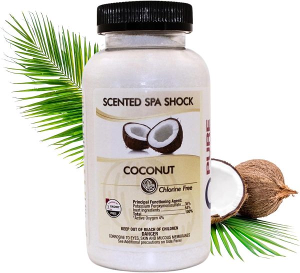 Oxygen Pure & Simple - Scented Spa Shock - Coconut