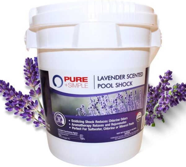 Oxygen Pure & Simple Pool Shock - Lavender - 10LB