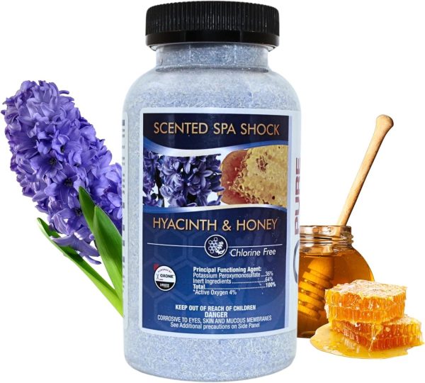 Oxygen Pure & Simple - Scented Spa Shock - Hyacinth & Honey