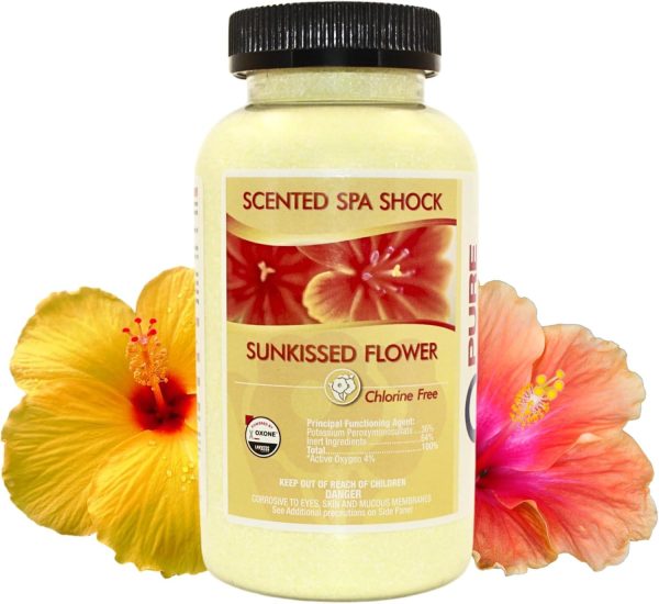 Oxygen Pure & Simple - Scented Spa Shock - Sunkissed Flower