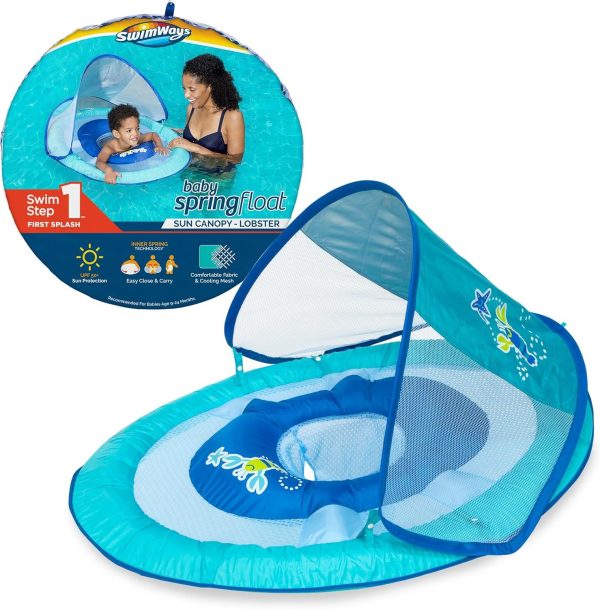 Swimways Baby Spring Float - Blue