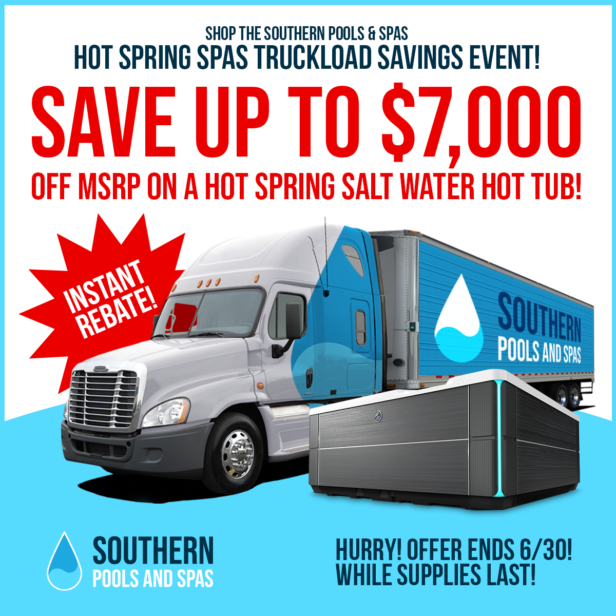 Hot Spring Spas Truckload Savings Event
