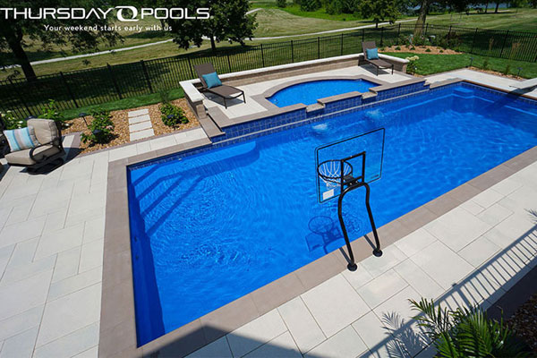 Thursday Fiberglass Pools Family Image