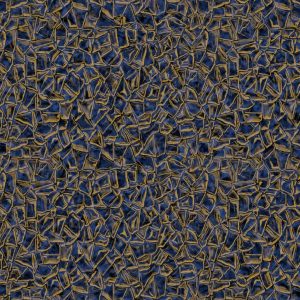 Golden Azure / Full Print (27 Mil) Pearlescent Finish
