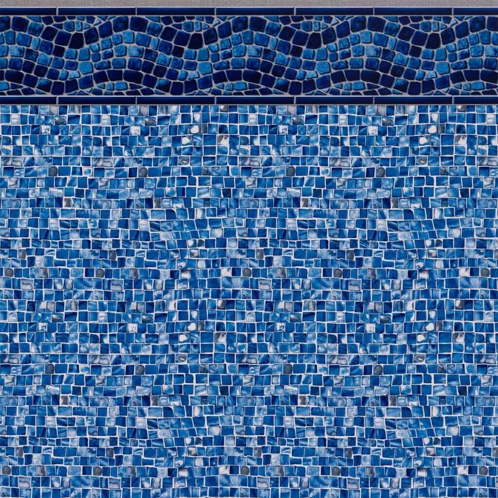 Waterfall Tile / Oyster Bay Silver Floor (27 Mil)